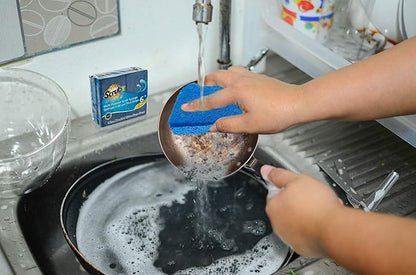 Scrubit Non-Scratch Cleaning Scrub Sponges- Scrubbing Dish Sponge Ideal - Image 8