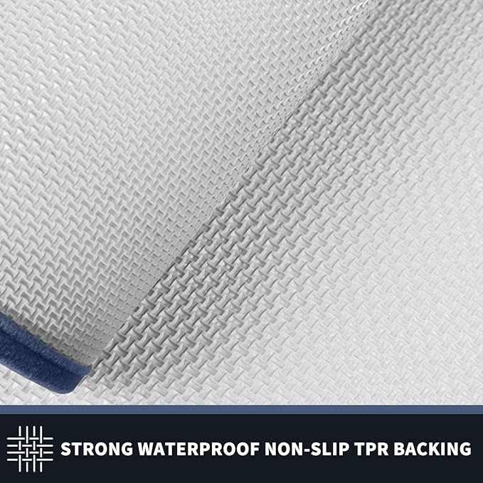 PURRUGS Dirt Trapping Door Mat 34" x 60", Non-Slip Machine Washable Entryway Rug - Image 4