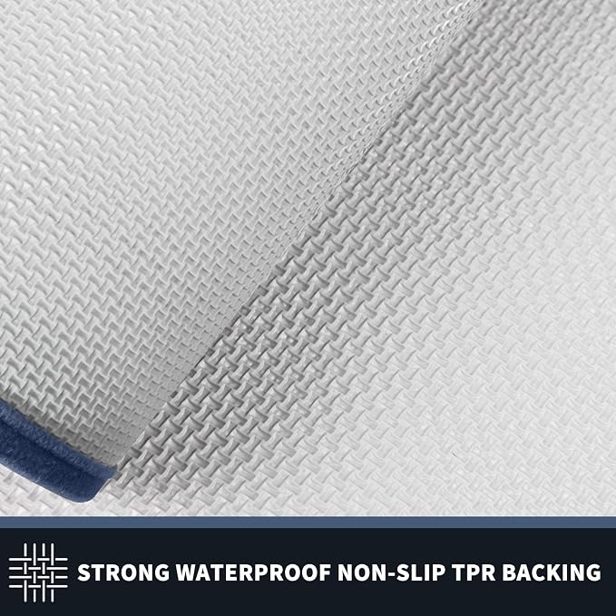 PURRUGS Dirt Trapping Door Mat 20" x 32", Non-Slip Machine Washable Entryway Rug - Image 4