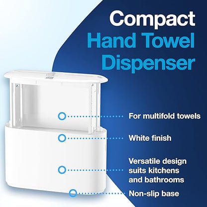 Tork Xpress Paper Towel Dispenser, H2/H23 Multifold Compatible, Compact design - Image 3