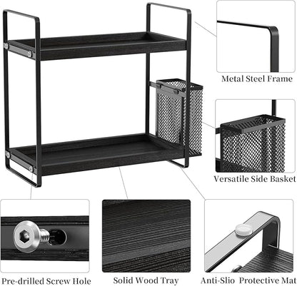 LEMIKKLE Bathroom Organizer Countertop, Counter Organizer - Image 7