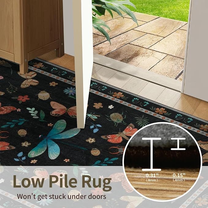 8x10 Washable Area Rugs for Living Room&Bedroom - Image 9