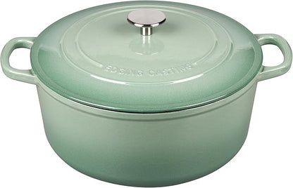 EDGING CASTING Enameled Cast Iron Dutch Oven Pot by EDGINGCOOKWARE