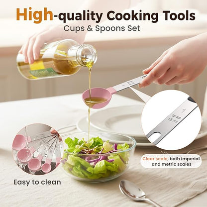16PCS Measuring Cups and Spoons Set, Measuring Spoon Set - Image 6