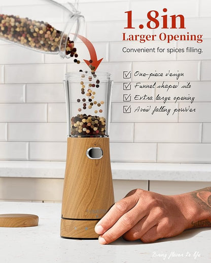 Electric Salt and Pepper Grinder Set - Image 5