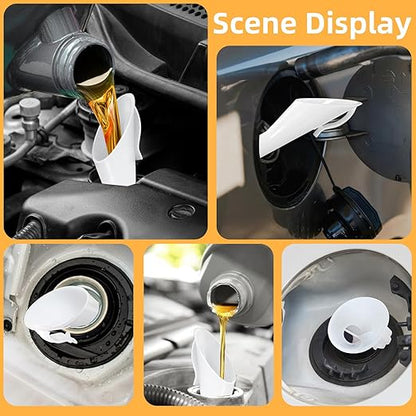 2 Pcs Fuel Funnels for Automotive, Capless Fuel Funnel Compatible - Image 7