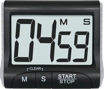 3" Large Display Kitchen Timer -Digital Timer Magnetic Back Loud Alarm On A - Image 6