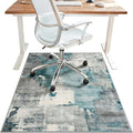 48"x72" Office Chair Mat for Hardwood Tile Floor, Under Desk Carpet Protector by BESBLEE