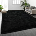 Deerhoo Large Shag Area Rugs 8 x 10, Tie-Dyed Plush Fuzzy Rugs by Deerhoo