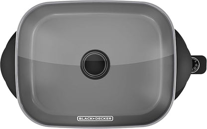 BLACK+DECKER Electric Skillet, Variable Temperature Control, Nonstick Cooking - Image 11