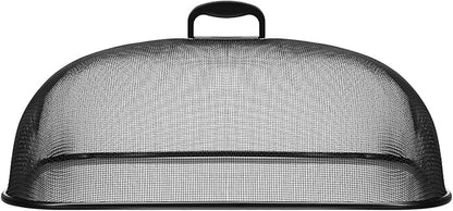 8 Pack Metal Mesh Screen Food Covers, 2 Large and 6 Small Sets, Reusable Metal - Image 7