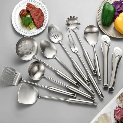 304 Stainlss Steel Kitchen Utensils Set, Pasta Server - Image 7