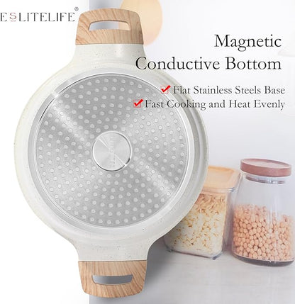 ESLITE LIFE Nonstick Stock Pot - Image 8