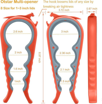 Otstar Jar Opener Bottle Opener and Can Opener - Image 2