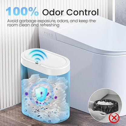 jinligogo 5 Gallon Bathroom Trash Can - Image 4