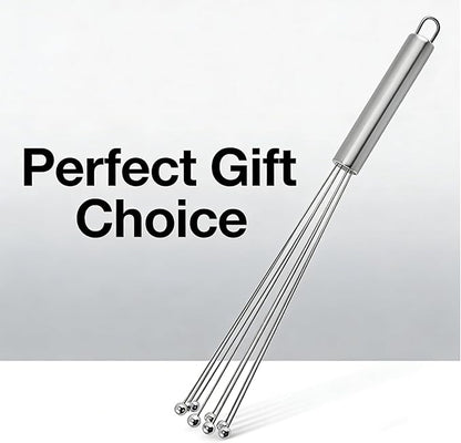 Whisk Set, Stainless Steel Ball Whisk Kitchen Tools Ideal - Image 5