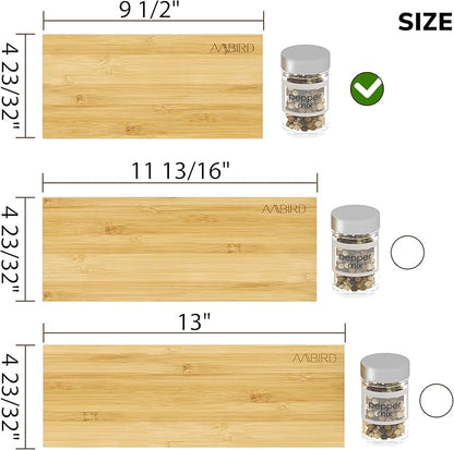 AMBIRD Bamboo Spice Drawer Organizer - Image 7