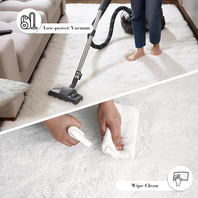 yongyangjuxin Soft Runner Rugs for Bedroom, Bedside Rug for Living Room Bedroom - Image 6