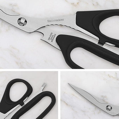 Messermeister 8.5-Inch Take-Apart Utility Shears, Nut Cracker, Jar Lid - Image 4