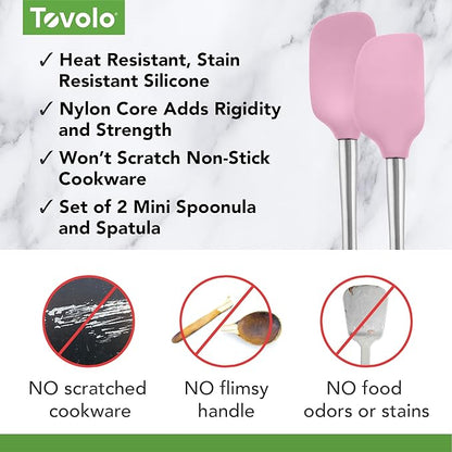 Tovolo Flex Core Silicone Spatula Spoonula Set of 2 - Image 3