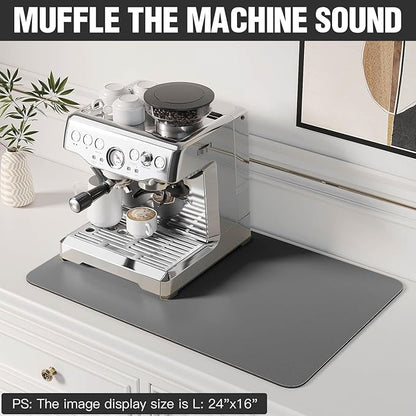 Dish Drying Mat for Kitchen Counter Super Absorbent Drainer Mats - Image 4