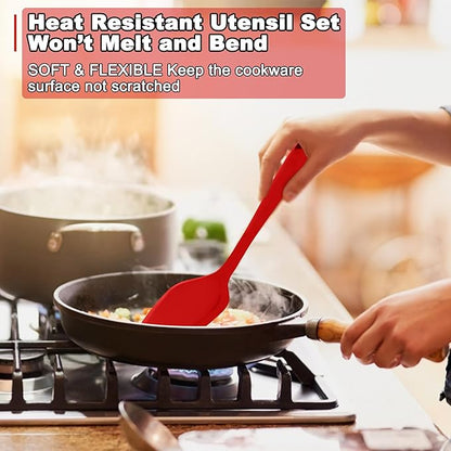 E-far Silicone Cooking Utensils Set, Silicone Kitchen Tools - Image 5