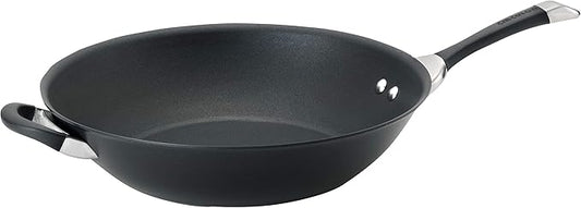 Circulon Symmetry Hard Anodized Nonstick Stir Fry / Wok Pan by Circulon