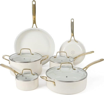 Martha Stewart Lockton Premium Non stick Non Toxic PFA Free Ceramic Interior 10 by MarthaStewart