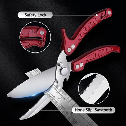 DRAGON RIOT Heavy Duty Poultry Shears - Image 5