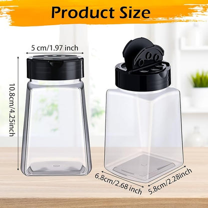Mimorou 30 Pack Plastic Spice Jars - Image 2