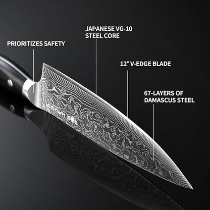 Damascus Knife Set - Image 5