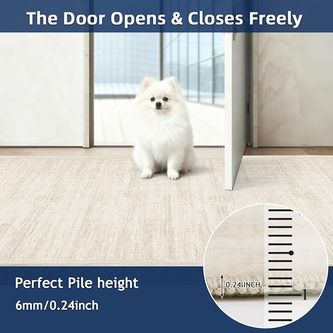 Washable Runners for Hallway 2x6 Runner Rug, Ultra-Thin Kitchen Runner Rugs - Image 5