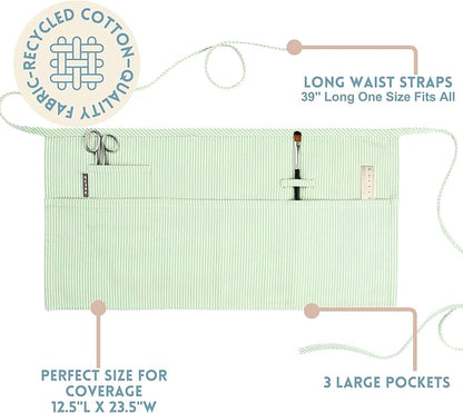 MEEMA Chef Waist Apron Cotton Fabric |Washable & Breathable Waitress & Server - Image 4