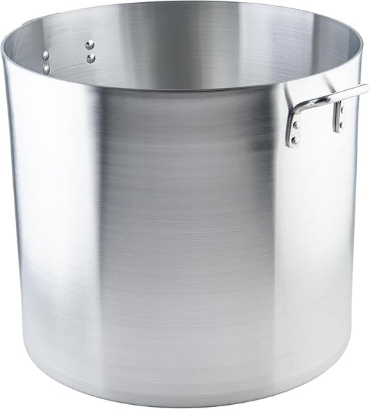 Winco Heavy-Duty Aluminum Stock Pot, 100 Quart by Winware