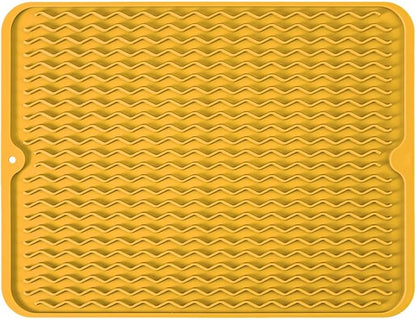 Silicone Dish Drying Mat for Multiple Usage, Easy clean, Eco-friendly, by MODENGKONGJIAN