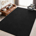 Keeko Area Rugs for Living Room Bedroom 5x8 Black, Soft Modern Large Rugs by Keeko