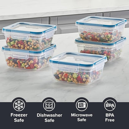 Snapware Plastic Total Solutions Food Storage Containers Set, Airtight & - Image 7