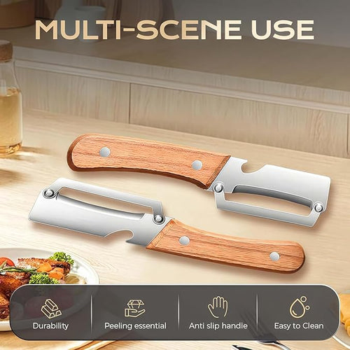 2Pcs Multifunctional Vegetable Peeler - Image 2