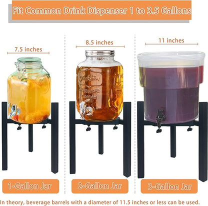 Drink Dispensers Stand For Party. Universal Beverage Dispensers Stand - Image 7