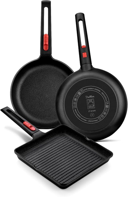 BRA COOKWARE Infinity Nonstick Frying Pan | 8-Inch Cast Aluminum Skillet | - Image 11