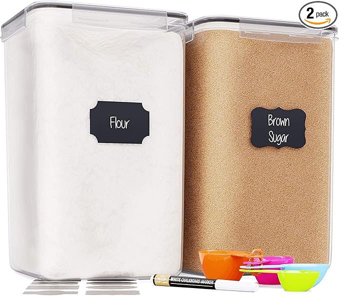 Chef's Path Extra Large Airtight Food Storage Containers by ChefsPath