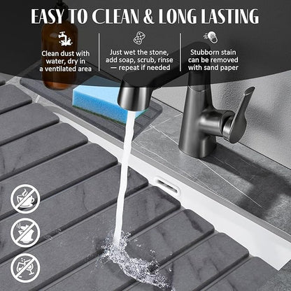 Extra Large Stone Dish Drying Mat - Image 5