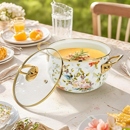 SOUJOY 2.8 Quart Enamel Stockpot - Image 7