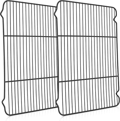 P&P CHEF Cooling Baking Rack Pack of 2, 16.6" x 11.5", Stainless Steel Cooling by PPCHEF