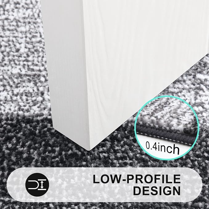 Kitinjoy Indoor Outdoor Door Mat, 36x24 Non-Slip Absorbent Dirt Trapper - Image 4