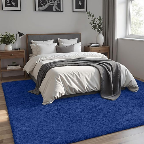 8x10 Area Rug for Living Room, Ultra Soft Fluffy Shag Rugs for Bedroom - Image 2