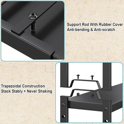 Narrow Expandable Cabinet Shelf Organizer 5.51" Width, Kitchen Counter Storage - Image 7