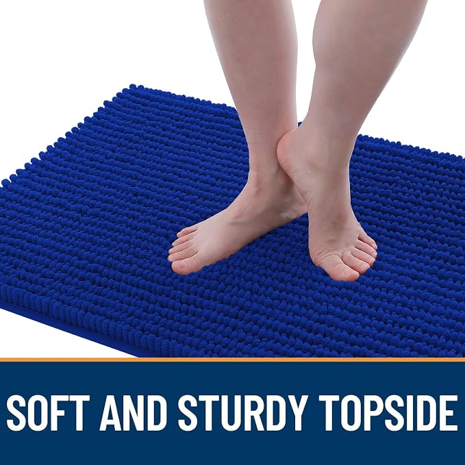 OLANLY Dog Door Mat for Muddy Paws 24x16, Ultra Absorbent Chenille Mud Doormat - Image 3