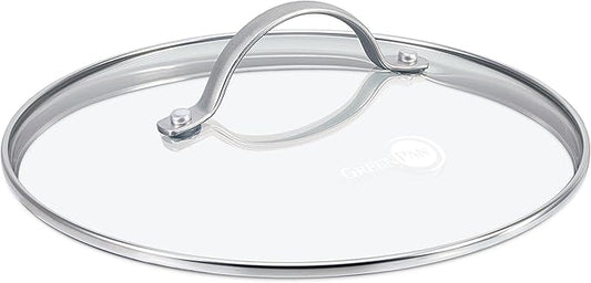 GreenPan Glass Lid with Stainless Steel Handle by GreenPan