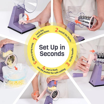 Upgraded Rotary Cheese Grater - Image 8